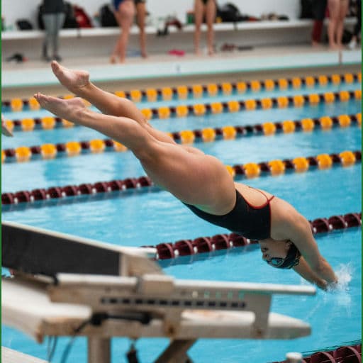 College sports swimming