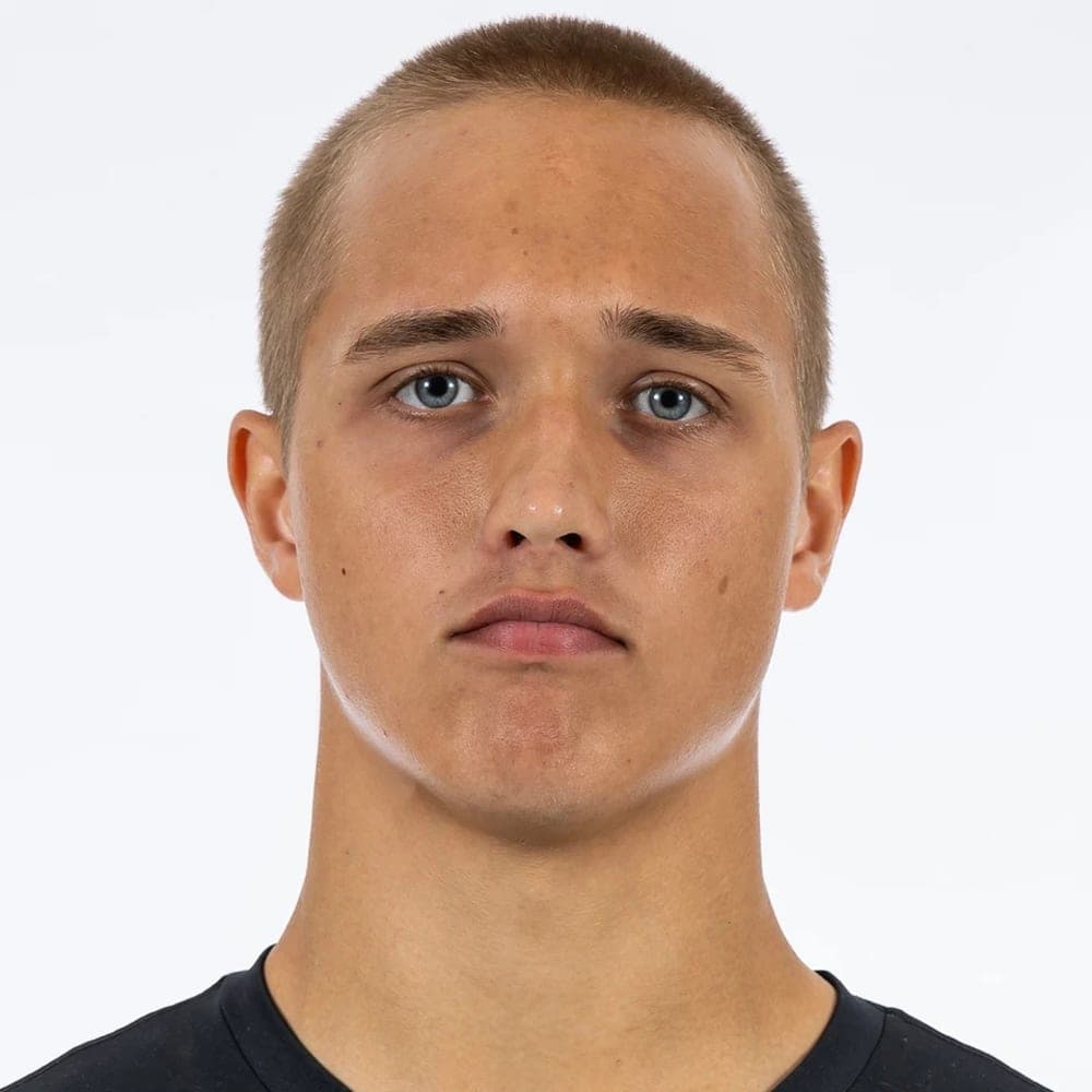 Raiko Kahr – University of Nebraska-Lincoln, NCAA DI Porträtfoto von Raiko Kahr, College-Leichtathlet an der University of Nebraska-Lincoln.