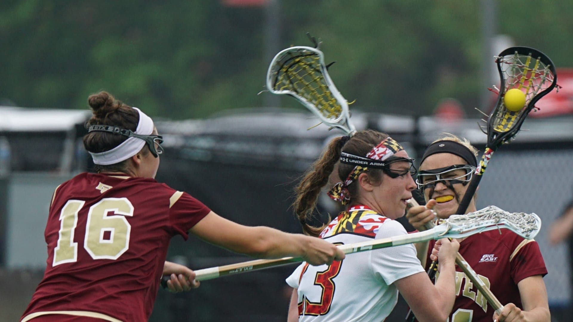 College-Lacrosse-Sportler in Aktion – US-College-Sport-Recruiting mit Smarthlete.